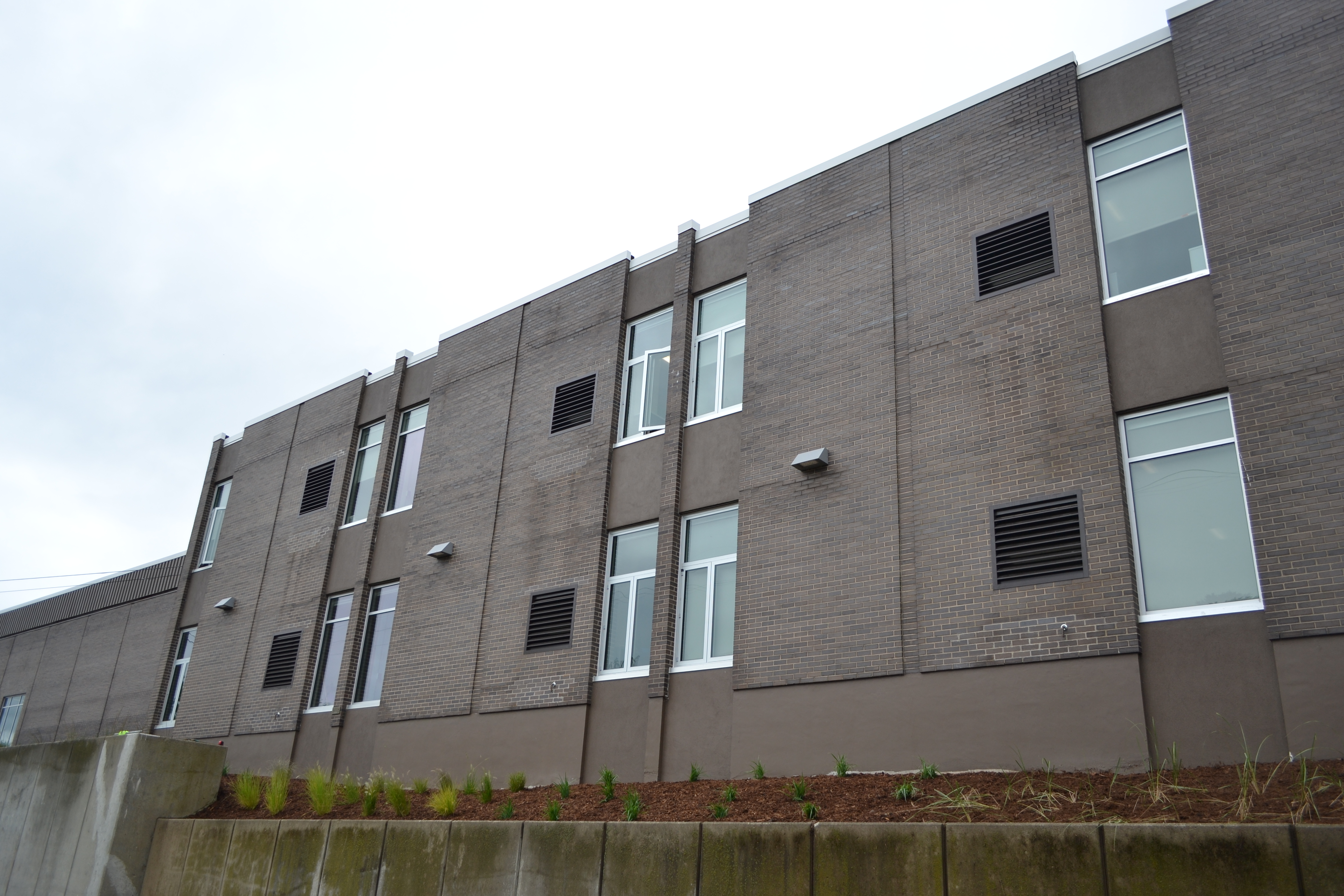 Commercial window installation — Reed City Glass West Michigan